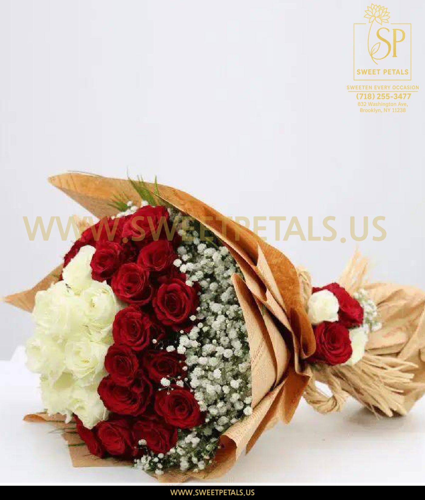 Classic Devotion Red & White Roses bouquet featuring red valentine rose blooms and white roses, perfect for valentine’s day flower delivery and val’s day flowers.