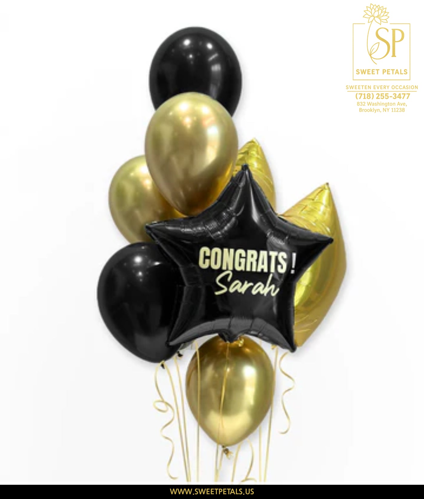 Custom Congratulations Balloon Bouquet