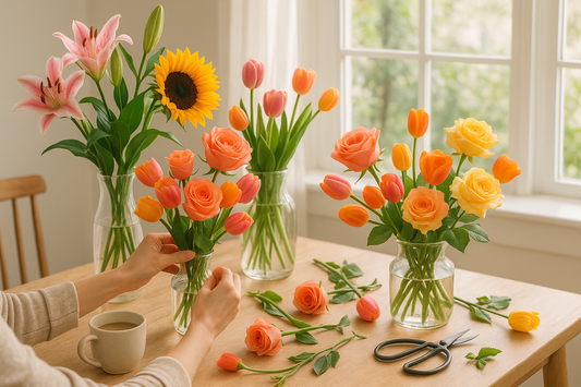 DIY Flower Arrangements: Simple Ideas for Your Home