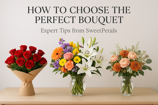 How to Choose the Perfect Bouquet: Expert Tips from SweetPetals