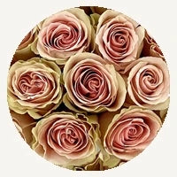Persian Pink romantic bouquet by SweetPetals