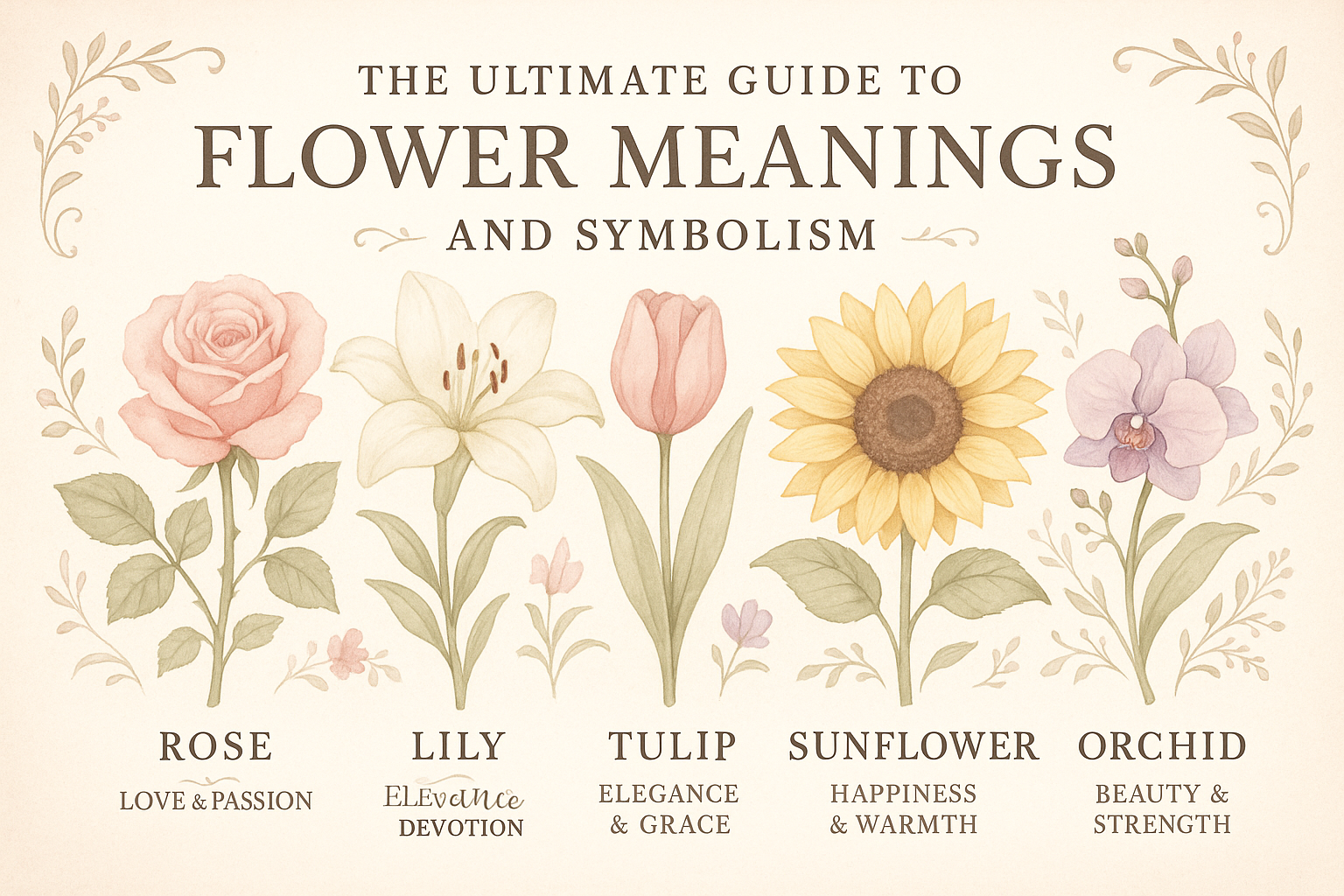 The Ultimate Guide to Flower Meanings and Symbolism โ SweetPetals