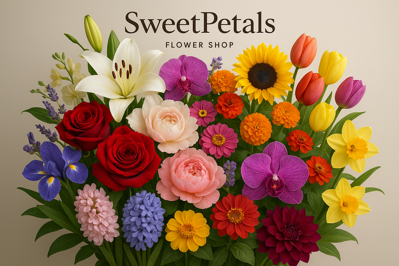 Types of Flower by SweetPetals