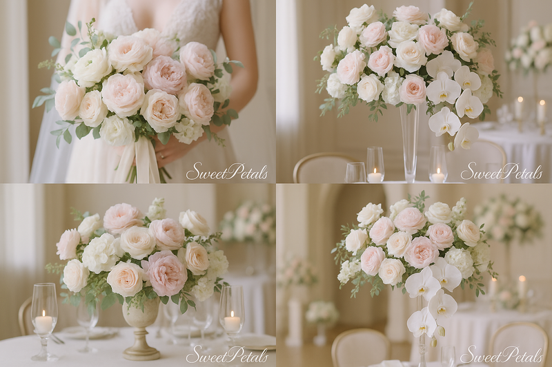 Wedding Flowers Inspiration: Elegant Arrangements by SweetPetals