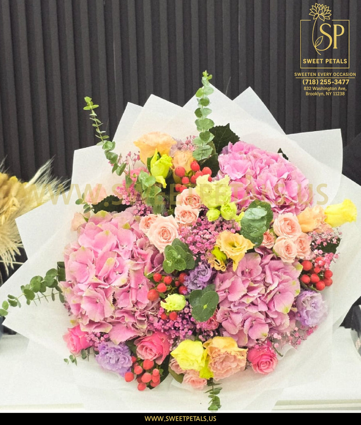 Fresh premium flowers delivery to Jamaica Hospital, Queens, New York - SweetPetals