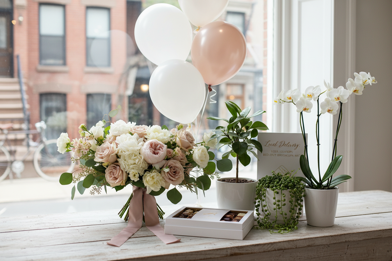 Flower Delivery in Bed-Stuy, Brooklyn