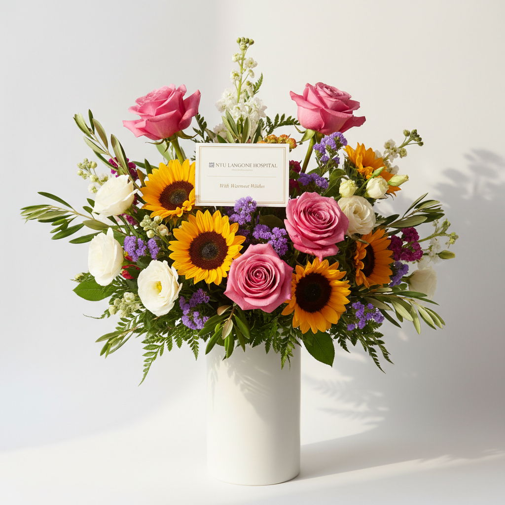 Fresh premium flowers delivery to NYU Langone Hospital, New York - SweetPetals