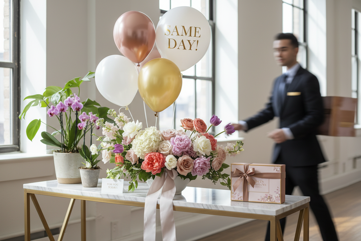 Same Day Flower Delivery in Brooklyn