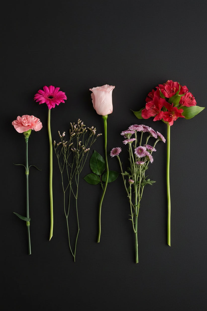 Pink Bliss Mixed Flower Bouquet | Luxury Fresh Pink Flower Gift for Birthdays & Romance