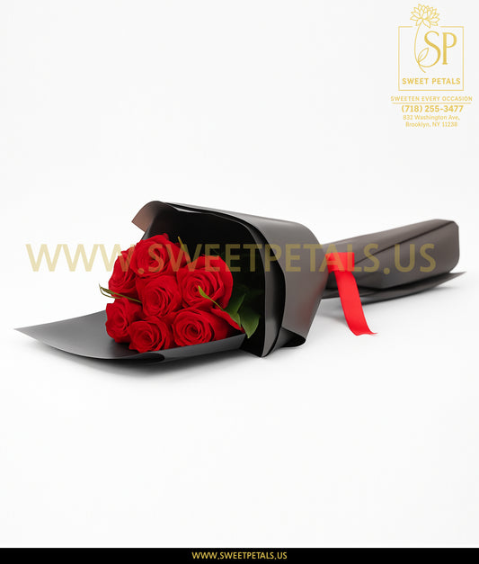 Beauty 7 Red Roses Bouquet