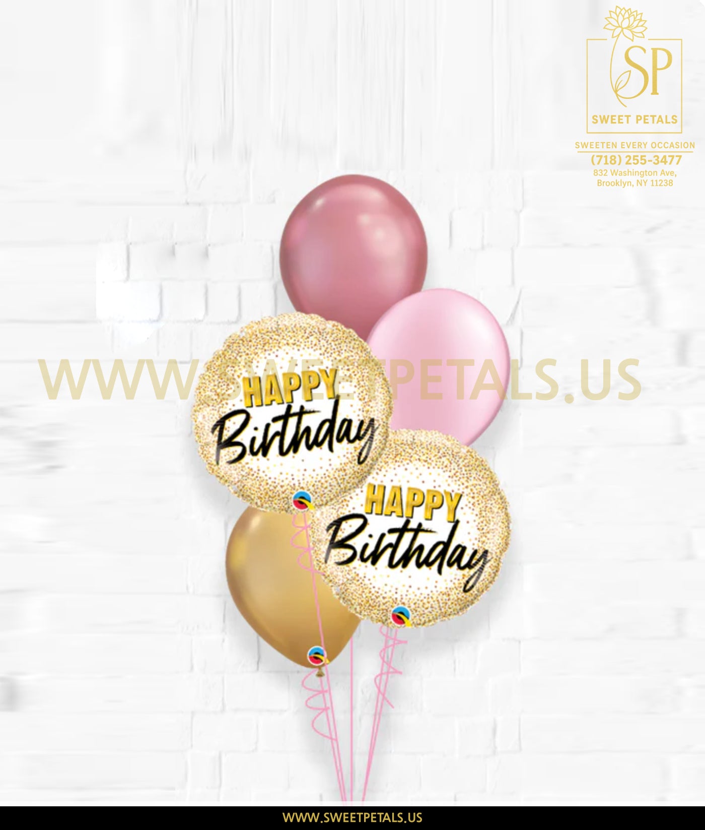 Birthday Confetti Balloon Bouquet
