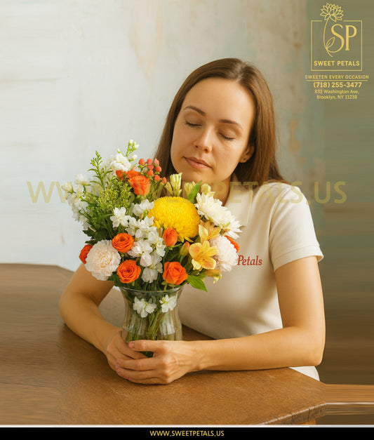 Sunlit Charm Vase
