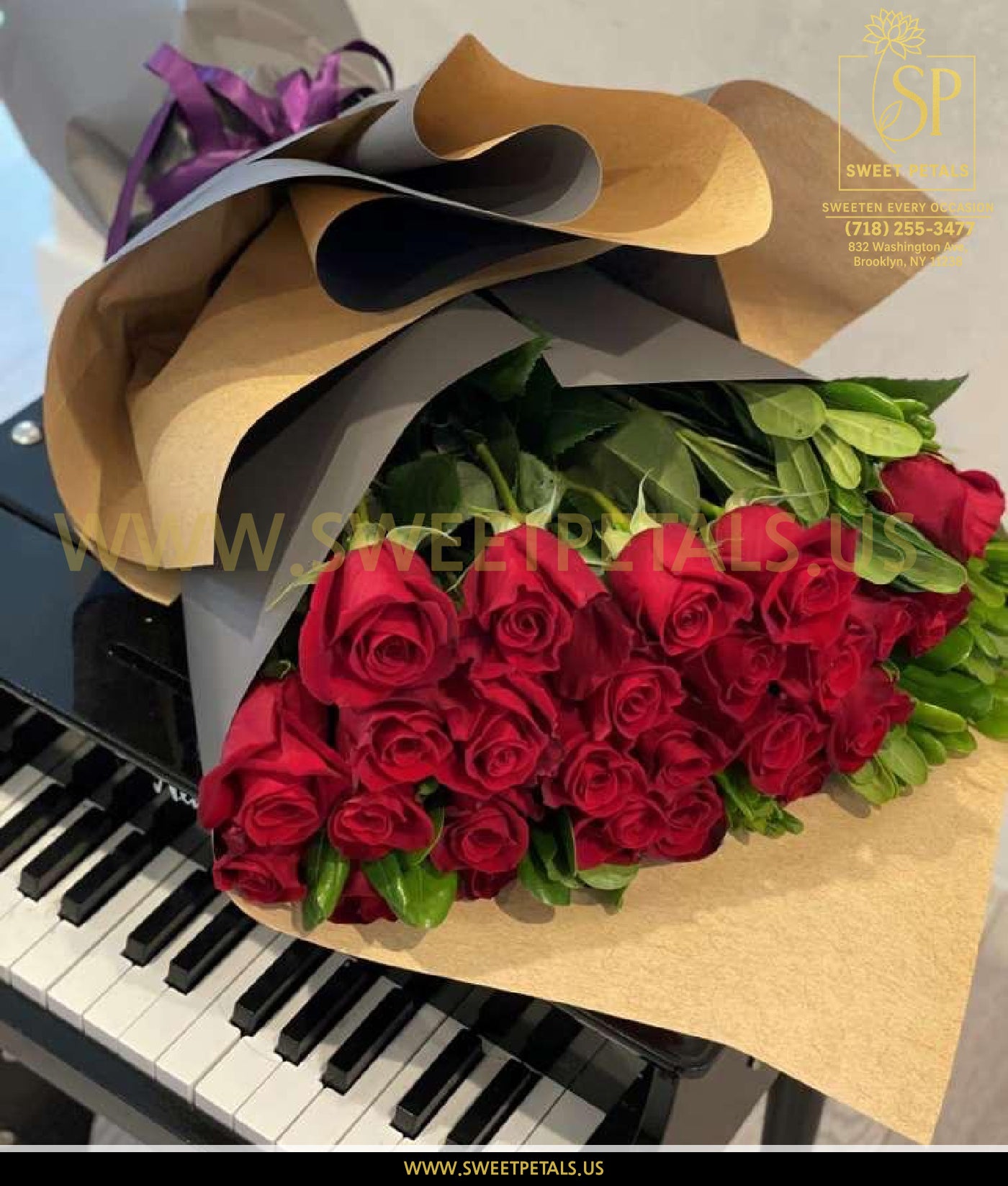 Best flowers Valentine’s Day bouquet with rich red roses, elegant wrapping, perfect to order flowers for Valentine’s Day and gift happy Valentines Day roses