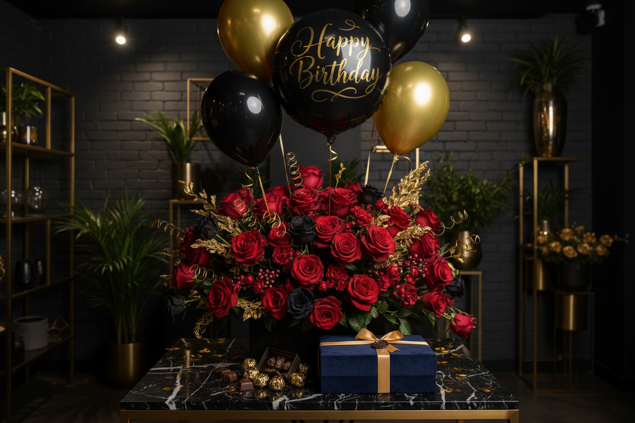 Birthday Luxury Flower Arrangement