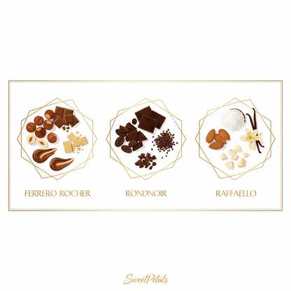 Ferrero Collection 16-Piece Luxury Assorted Chocolate Gift Box | Premium Ferrero Rocher, Rondnoir Dark Chocolate & Raffaello Coconut Almond Gift for Birthdays, Anniversaries & Corporate Gifting