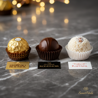 Ferrero Collection 16-Piece Luxury Assorted Chocolate Gift Box | Premium Ferrero Rocher, Rondnoir Dark Chocolate & Raffaello Coconut Almond Gift for Birthdays, Anniversaries & Corporate Gifting