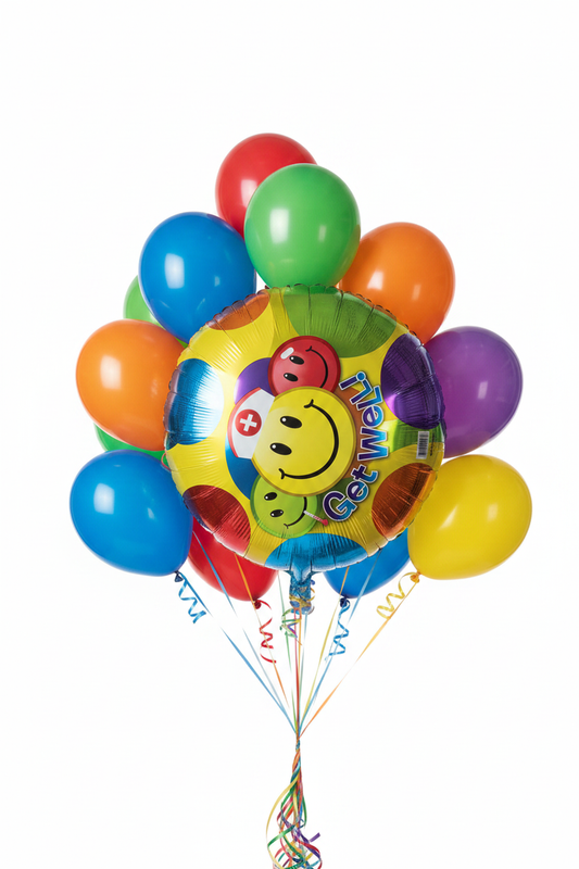 Get Well Balloon Bouquet