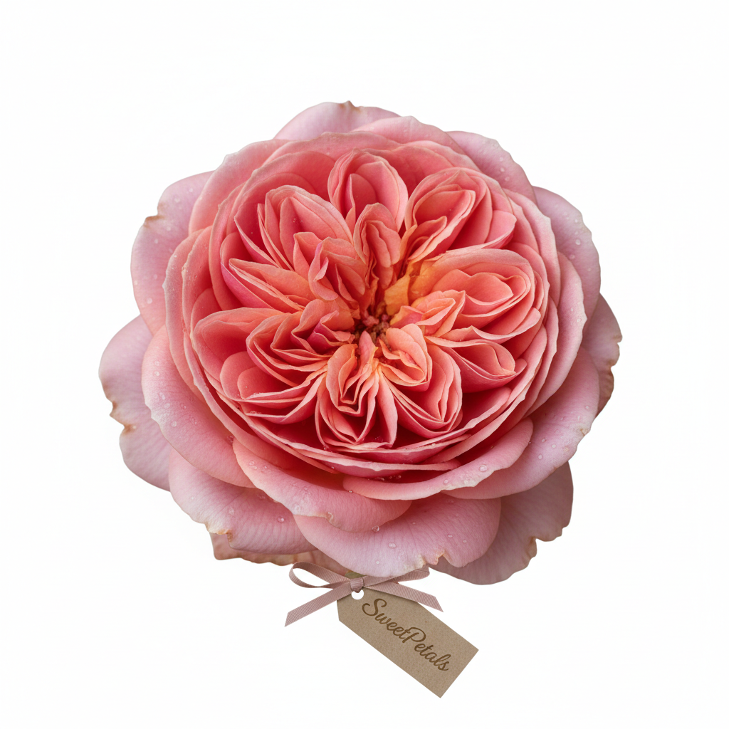 Grand Cascade Blush Sympathy Standing Arrangement | Luxury Pink Rose, White Hydrangea, Orchid & Snapdragon Funeral Floral Tribute for Memorials & Services