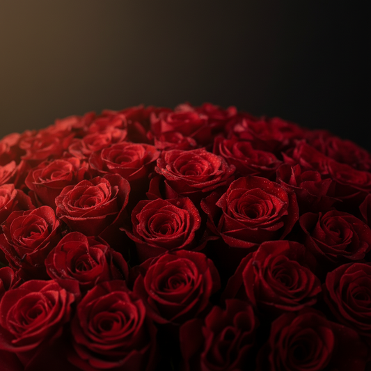 Red Rose detail shot
