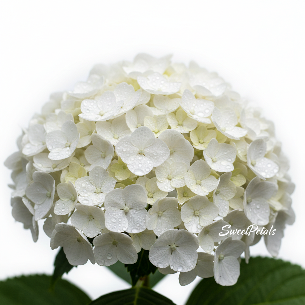 Grand Cascade Blush Sympathy Standing Arrangement | Luxury Pink Rose, White Hydrangea, Orchid & Snapdragon Funeral Floral Tribute for Memorials & Services